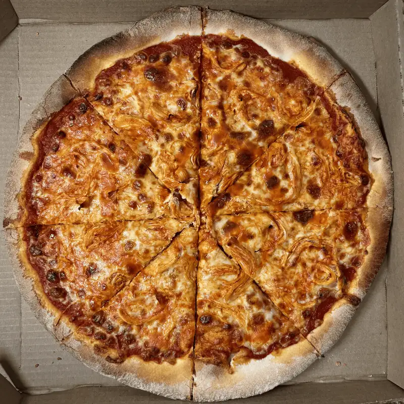 Saucers Pizza official food or truck photograph