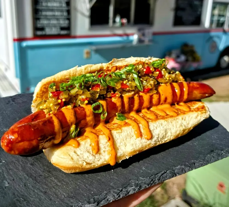 Bohemian Wurst official food or truck photograph